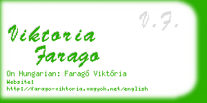 viktoria farago business card