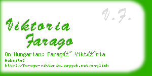 viktoria farago business card